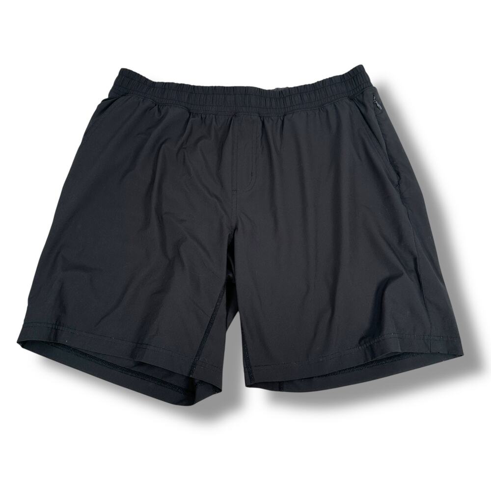 RHONE Men's Athletic Shorts in Black